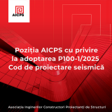 Punct de vedere al AICPS - Cod de proiectare seismică – Partea I – Prevederi de proiectare pentru clădiri, indicativ P 100-1/2025 -transmis la Ministerul Dezvoltării Punct de vedere al AICPS - Cod de proiectare seismică – Partea I – Prevederi de proiectare pentru clădiri, indicativ P 100-1/2025 -transmis la Ministerul Dezvoltării